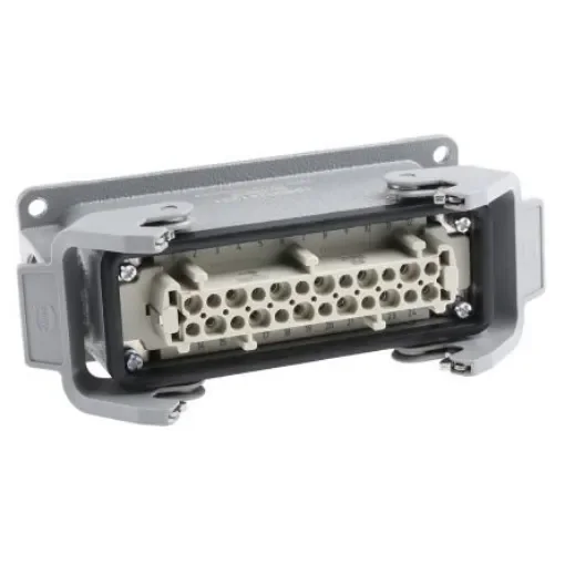 HARTING Connector Set, 24 Way, 16A, Female, Han E, 500 V - 09330242701+19300241231 product image