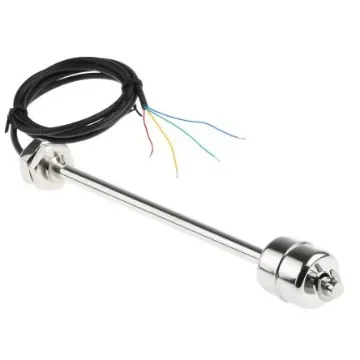 Sensata Cynergy3 SSF67 Series Vertical Stainless Steel Float Switch, Dual Switch Point Float, 1m Cable, Direct Load, - SSF67A25B175 product image
