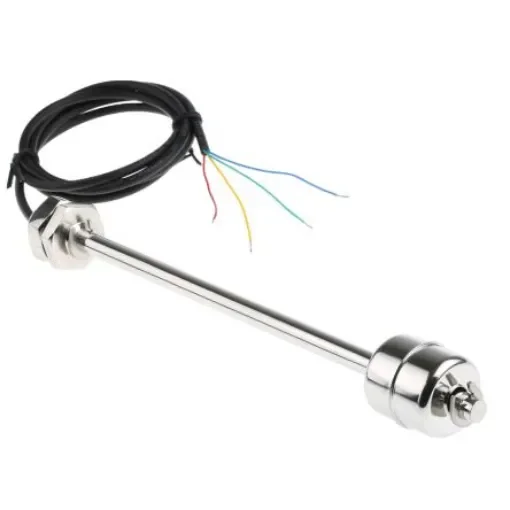 Sensata Cynergy3 SSF67 Series Vertical Stainless Steel Float Switch, Dual Switch Point Float, 1m Cable, Direct Load, - SSF67A25B175 product image