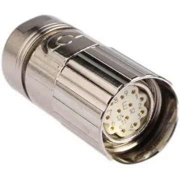 SICK Circular Connector, 12 Contacts, M23 Connector, Socket, IP66, IP67 - DOS-2312-G product image