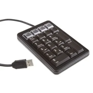 Cherry Black Wired USB Numeric Keypad - G84-4700LUCUS-2 product image