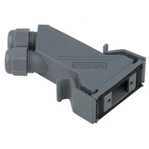 Phoenix Contact VS-09-SET-STD Series Polyamide 45 ° D Sub Backshell, 9 Way - 1689145 product image