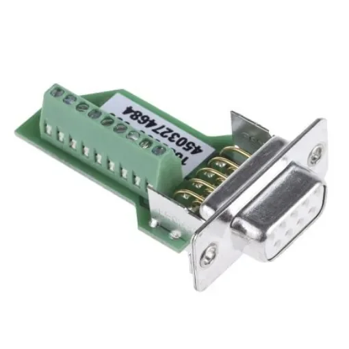 Phoenix Contact VS-09-BU-DSUB/9-MPT-0.5 9 Way Panel Mount D-sub Connector Socket - 1688395 product image