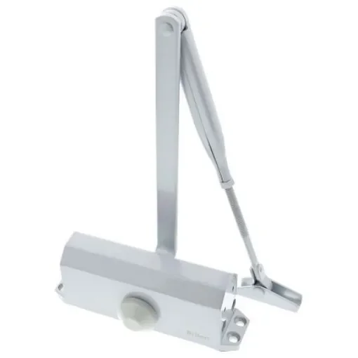 Briton Silver Fire Door Suitable Door Closer - 121CE.SES product image