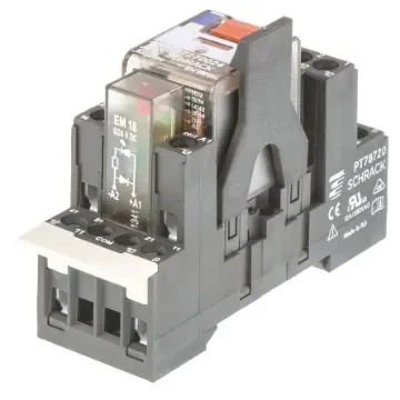 TE Connectivity DIN Rail Power Relay, 24V dc Coil, 12A Switching Current, DPDT - PT2S7LC4 8-1415074-1 product image