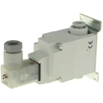 SMC 2/2 Pneumatic Solenoid Valve - Pilot/Spring VQ20 Series 24V dc - VQ21A1-5YZ-C6-F-Q product image