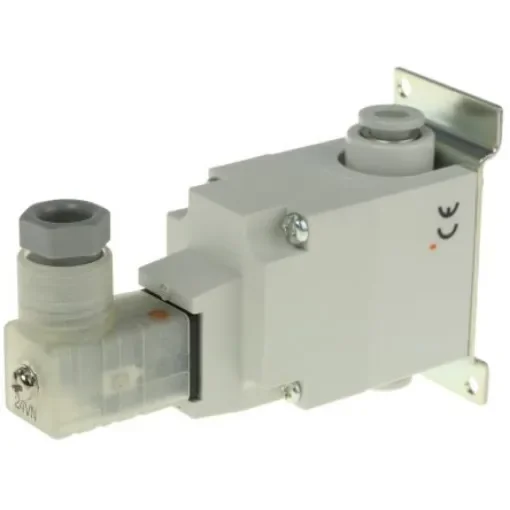 SMC 2/2 Pneumatic Solenoid Valve - Pilot/Spring VQ20 Series 24V dc - VQ21A1-5YZ-C6-F-Q product image