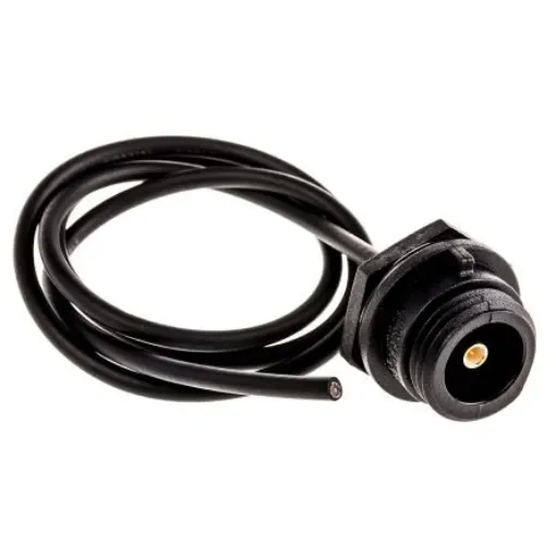 Bulgin, Jack Panel Mount SMB Connector, Pre-Wired Termination - PX0414/0M50 product image