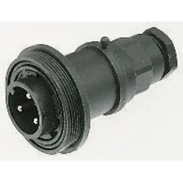 Bulgin Circular Connector, 12 Contacts, In-line, Plug, Male, IP68, Standard Buccaneer Series - PX0795/P product image