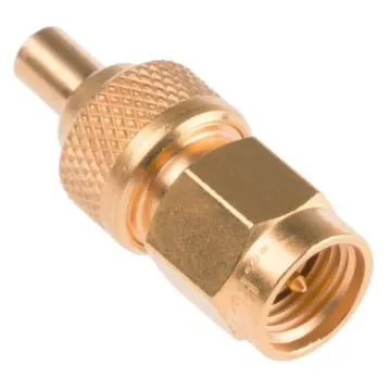 Huber+Suhner Straight 50O RF Adapter SMA Plug to MMCX Socket 6GHz - 33_SMA-MMCX-50-1/111_NE product image