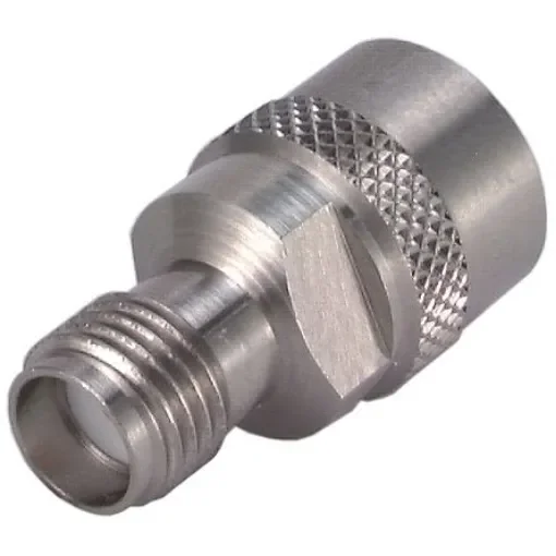 Huber+Suhner Straight 50O RF Adapter SMA Plug to SMA Socket 18GHz - 33_SMA-Q50-0-4/1-9_NE product image