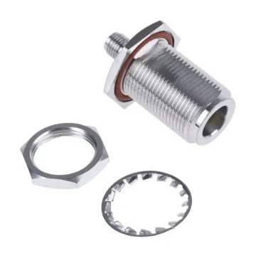 Huber+Suhner Straight 50O RF Adapter N Socket to SMA Socket 18GHz - 34_N-SMA-50-1/193_UE product image