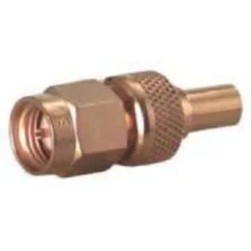 Huber+Suhner Straight 50O RF Adapter SMA Plug to MCX Socket - 33_SMA-MCX-50-1/111_NE product image