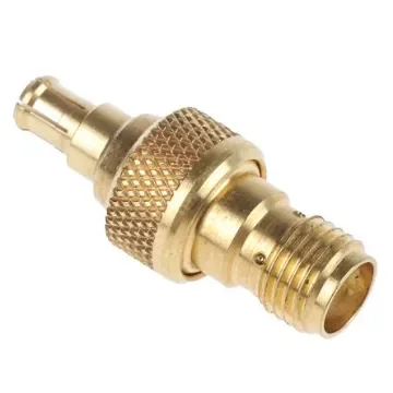 Huber+Suhner Straight 50O RF Adapter MCX Plug to SMA Socket 6GHz - 33_MCX-SMA-50-1/111_UE product image