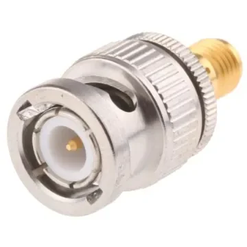 Huber+Suhner Straight 50O RF Adapter BNC Plug to SMA Socket - 33_BNC-SMA-50-1/1--_UE product image