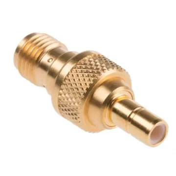 Huber+Suhner Straight 50O RF Adapter SMA Socket to SMB Plug 4GHz - 31_SMA-SMB-50-1/111_UE product image