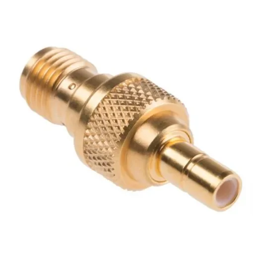 Huber+Suhner Straight 50O RF Adapter SMA Socket to SMB Plug 4GHz - 31_SMA-SMB-50-1/111_UE product image