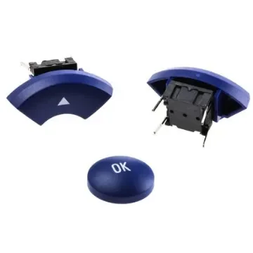 MEC IP67 Blue Tactile Switch, SPST 50 mA @ 24 V dc - NAVIKITTH3040 product image