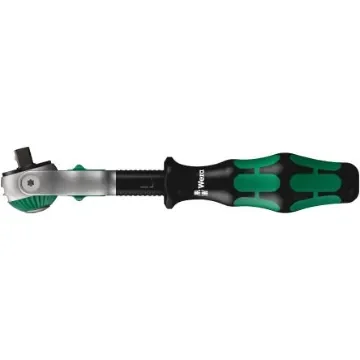 Wera Zyklop 1/4 in Square Ratchet with Ratchet Handle, 152 mm Overall - 05003500001 product image