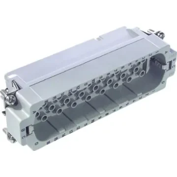 EPIC Heavy Duty Power Connector Insert, 10A, Male, H-D Series, 64 Contacts - 11272000 product image