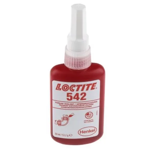 Loctite 542 Pipe Sealant Liquid for Thread Sealing 50 ml Bottle - 267431 product image