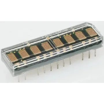 HCMS-2973 Broadcom 8 Digit Dot Matrix LED Display, 7 x 5 Dot Matrix Green 0.11 mcd 4.6mm product image