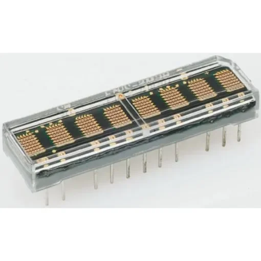 HCMS-2973 Broadcom 8 Digit Dot Matrix LED Display, 7 x 5 Dot Matrix Green 0.11 mcd 4.6mm product image