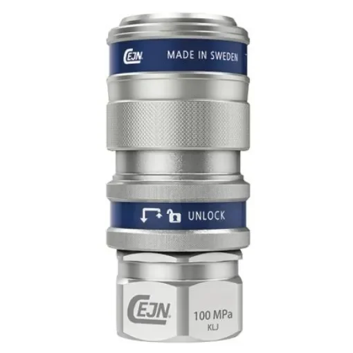 CEJN Steel Female Hydraulic Quick Connect Coupling, G 3/8 Female - 101151204 product image