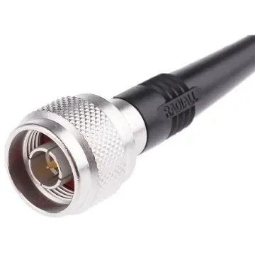 Radiall Male BNC to Male N Type, 1m, RG58 Coaxial, Terminated50 O - R284C0351027 product image