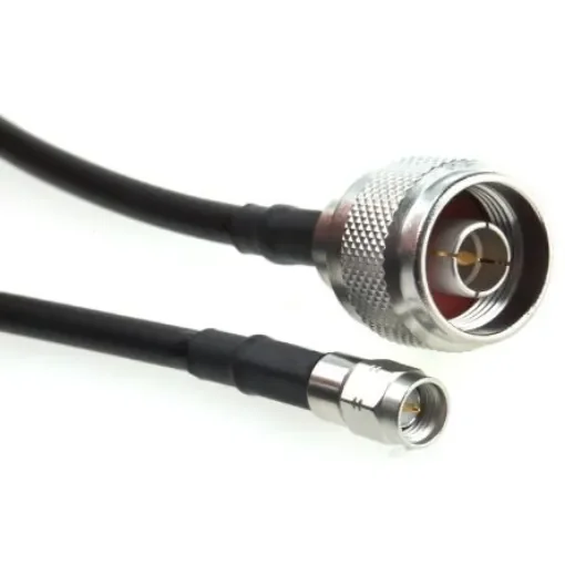 Radiall Male N Type to Male SMA, 500mm, RG58 Coaxial, Terminated50 O - R284C0351045 product image