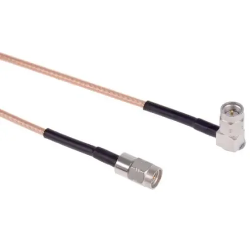 Radiall Male SMA to Male SMA, 500mm, RG316 Coaxial, Terminated50 O - R284C0351055 product image