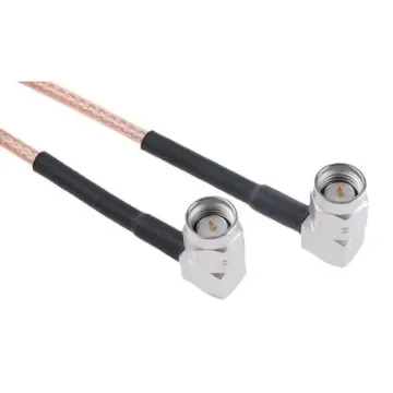 Radiall Male SMA to Male SMA, 1m, RG316 Coaxial, Terminated50 O - R284C0351058 product image