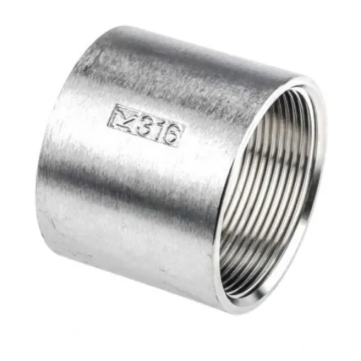 RS PRO Stainless Steel Pipe Fitting Socket, Female G 2in x Female G 2in - 4993164 product image
