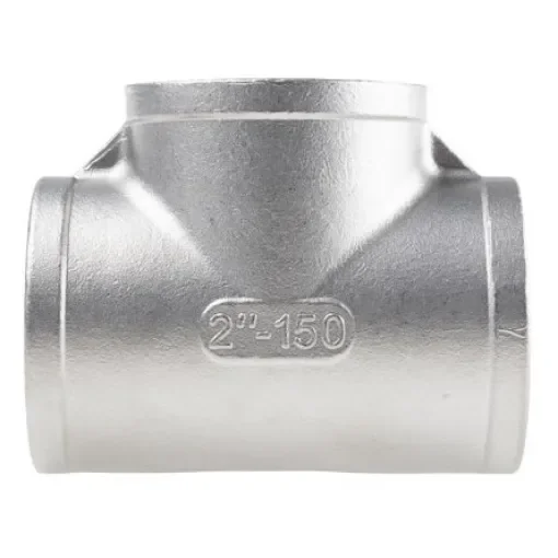 RS PRO Stainless Steel Pipe Fitting, Tee Circular Tee, Female G 2in x Female G 2in x Female G 2in - 4993209 product image