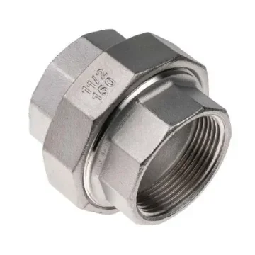 RS PRO Stainless Steel Pipe Fitting, Straight Decagon Union, Female G 1-1/2in x Female G 1-1/2in - 4993697 product image