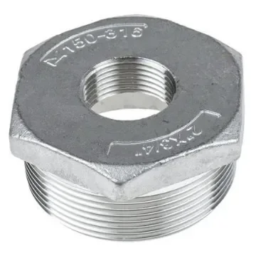 RS PRO Stainless Steel Pipe Fitting Hexagon Bush, Male R 2in x Female G 1/2in - 4993726 product image
