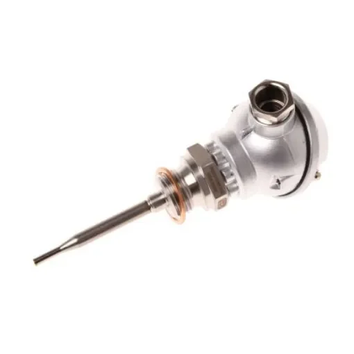 Jumo PT100 RTD Sensor, 6mm Dia, 75mm Long, 2 Wire, G1/2, Class B +200°C Max - 902030/31-380-1003-1-6-75-104/000 product image