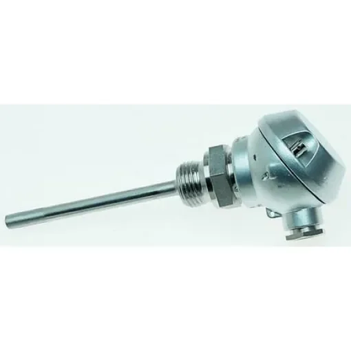 Jumo PT100 RTD Sensor, 6mm Dia, 150mm Long, 2 Wire, G1/2, Class B +200°C Max - 902030/31-380-1003-1-6-150-104/000 product image