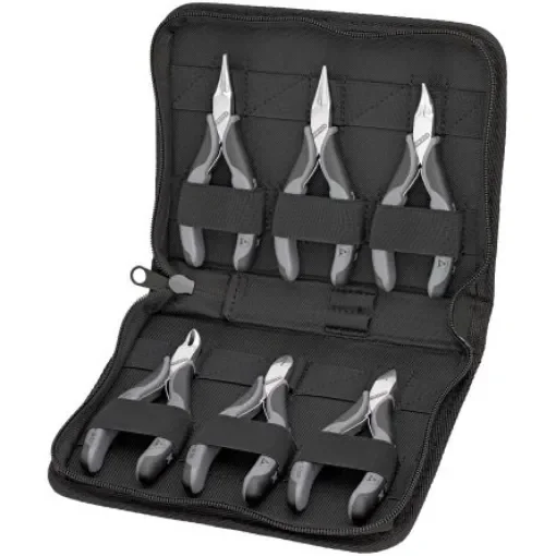 Knipex 6-Piece Plier Set, ESD, 250 mm Overall - 00 20 17 product image