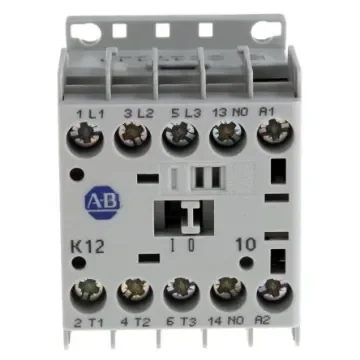 Allen Bradley 100 Series 100K Contactor, 24 V dc Coil, 3-Pole, 12 A, 5.5 kW, 3NO, 690 V ac - 100-K12DJ10 product image