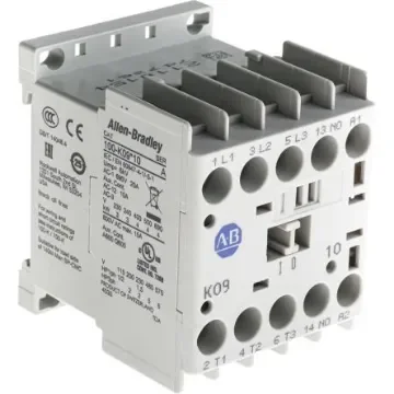 Allen Bradley 100 Series 100K Contactor, 230 V ac Coil, 3-Pole, 9 A, 4 kW, 3NO, 690 V ac - 100-K09KF10 product image