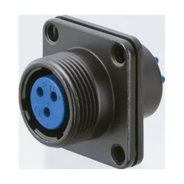 Nanahoshi Kagaku Circular Connector, 12 Contacts, Panel Mount, Socket, Female, NJW Series - NJW-2012-RF product image