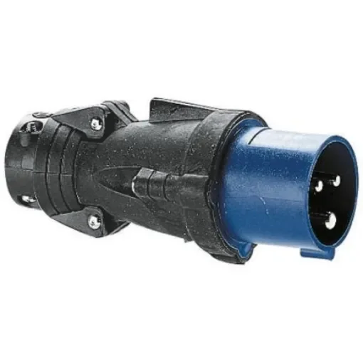 Legrand, HYPRA IP44 Blue Cable Mount 2P + E Industrial Power Plug, Rated At 16A, 230 V - 0 520 52 product image