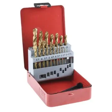 RS PRO 19-Piece Twist Drill Bit Set for Metal, 10mm Max, 1mm Min, HSS Bits - 5071704 product image