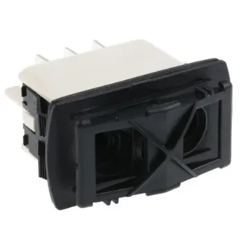 APEM DPDT, (On)-Off-(On) Rocker Switch Panel Mount - KR47CAKXXG product image