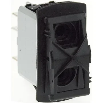 APEM DPST, (On)-On Rocker Switch Panel Mount - KR45CAKXXG product image