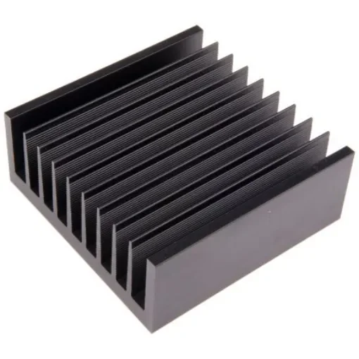 AAVID THERMALLOY Heatsink, Universal Square Alu, 1.2K/W, 100 x 100 x 40mm - OS461/B/100 product image