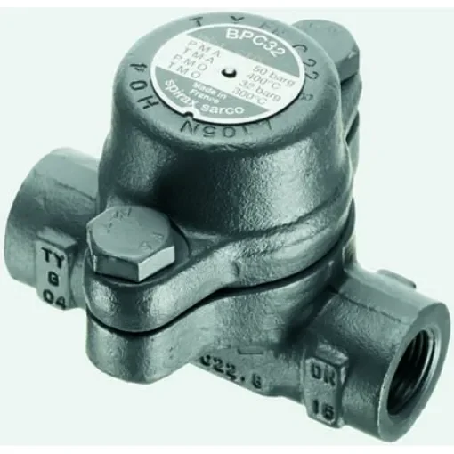 Spirax Sarco 32 bar Steel Thermostatic Steam Trap, 3/4 in BSP Female - 51400 product image