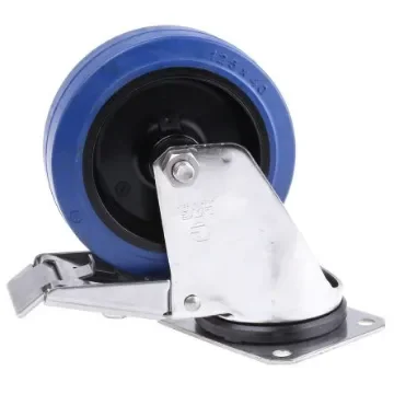 LAG Braked Swivel Castor Wheel, 180kg Capacity, 125mm Wheel - 31128BFR product image