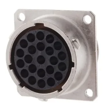Souriau Sunbank by Eaton, UTO 23 Way Wall Mount MIL Spec Circular Connector Receptacle, Socket Contacts,Shell Size 18, - UT001823SH6 product image